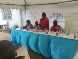 Formation avec les équipes de la Croix-Rouges Camerounaise